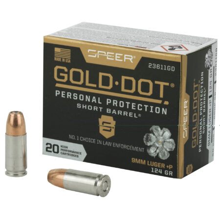 Spr Gold Dot 9mm+p 124g Hp Sb