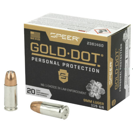 Spr Gold Dot 9mm 115gr Hp