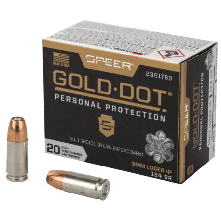 Spr Gold Dot 9mm+p 124gr Hp