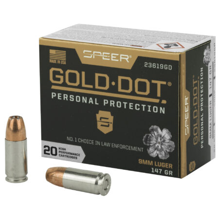 Spr Gold Dot 9mm 147gr Hp