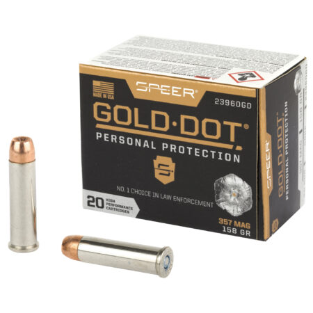 Spr Gold Dot 357 MAG 158gr Hp