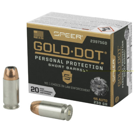 Spr Gold Dot 45 ACP 230g Hp Sb