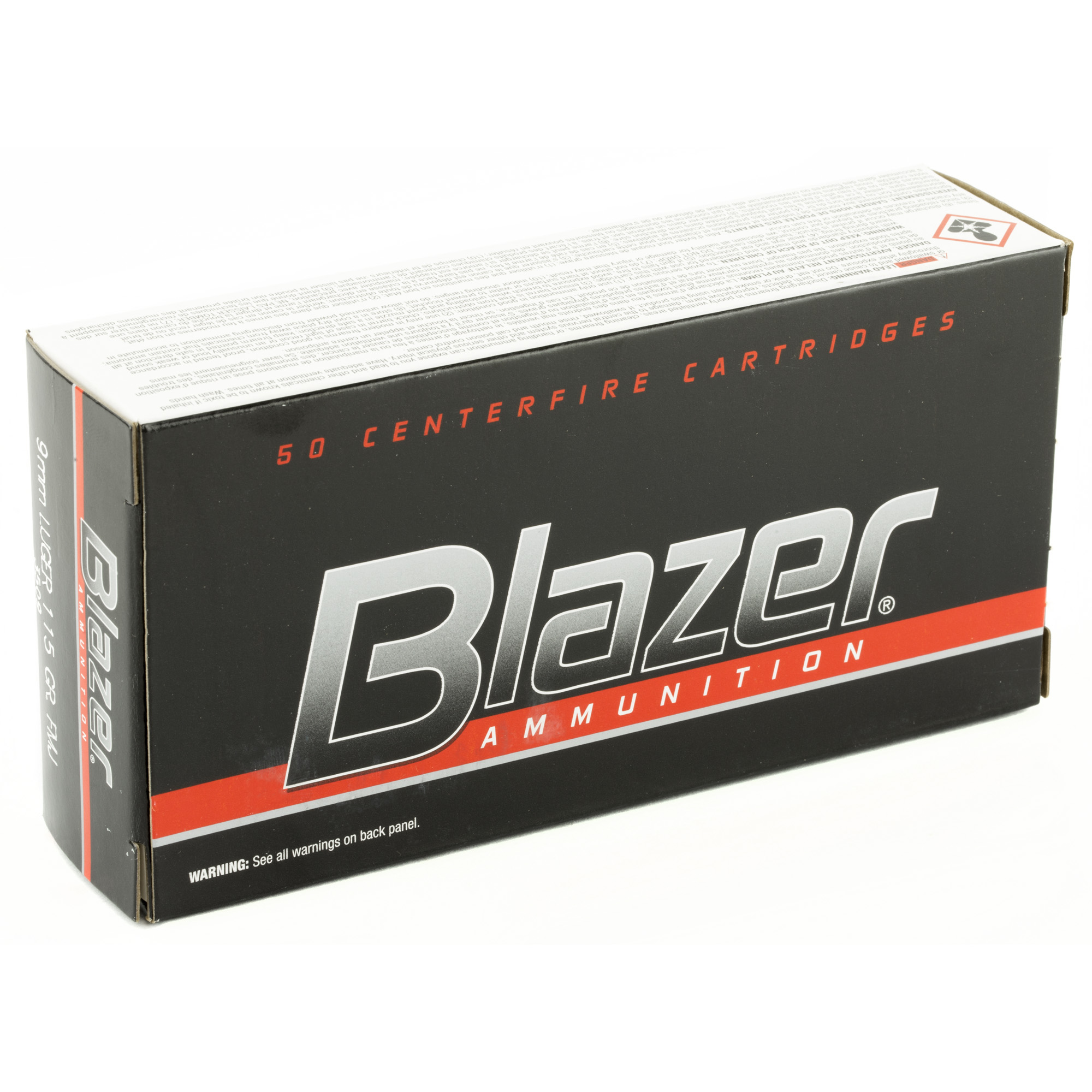 Blazer 9mm 115gr FMJ - Image 3