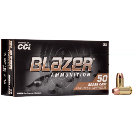 Blazer Brass 40 S&W 180gr FMJ