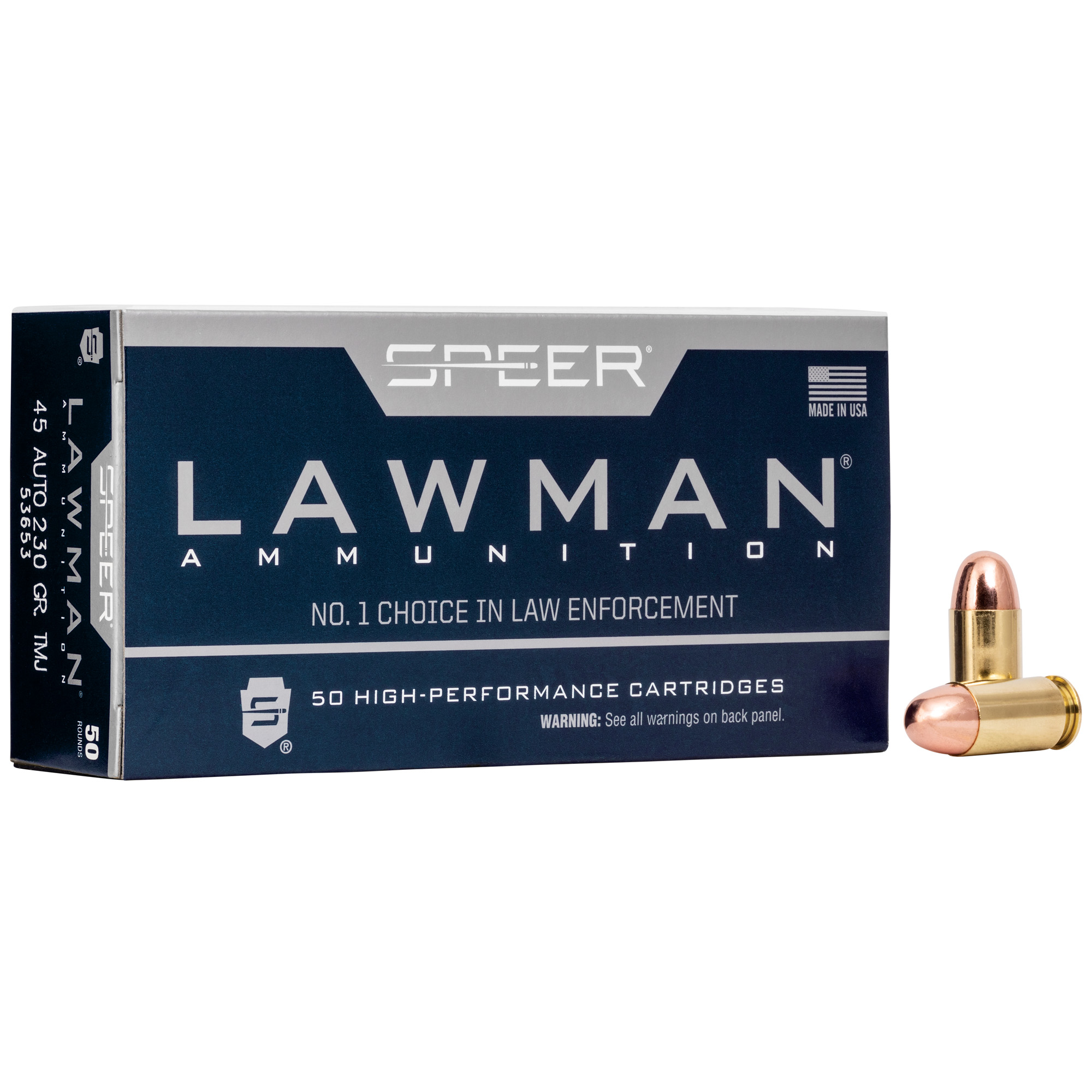 Speer Lawman 45 ACP 230gr TMJ