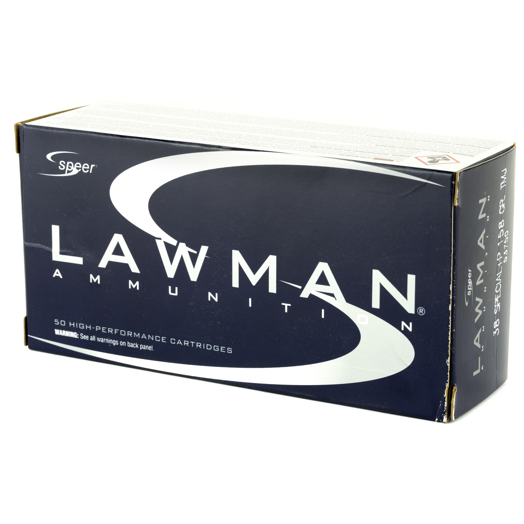 Speer Lawman 38 Special+p 158gr TMJ - Image 4