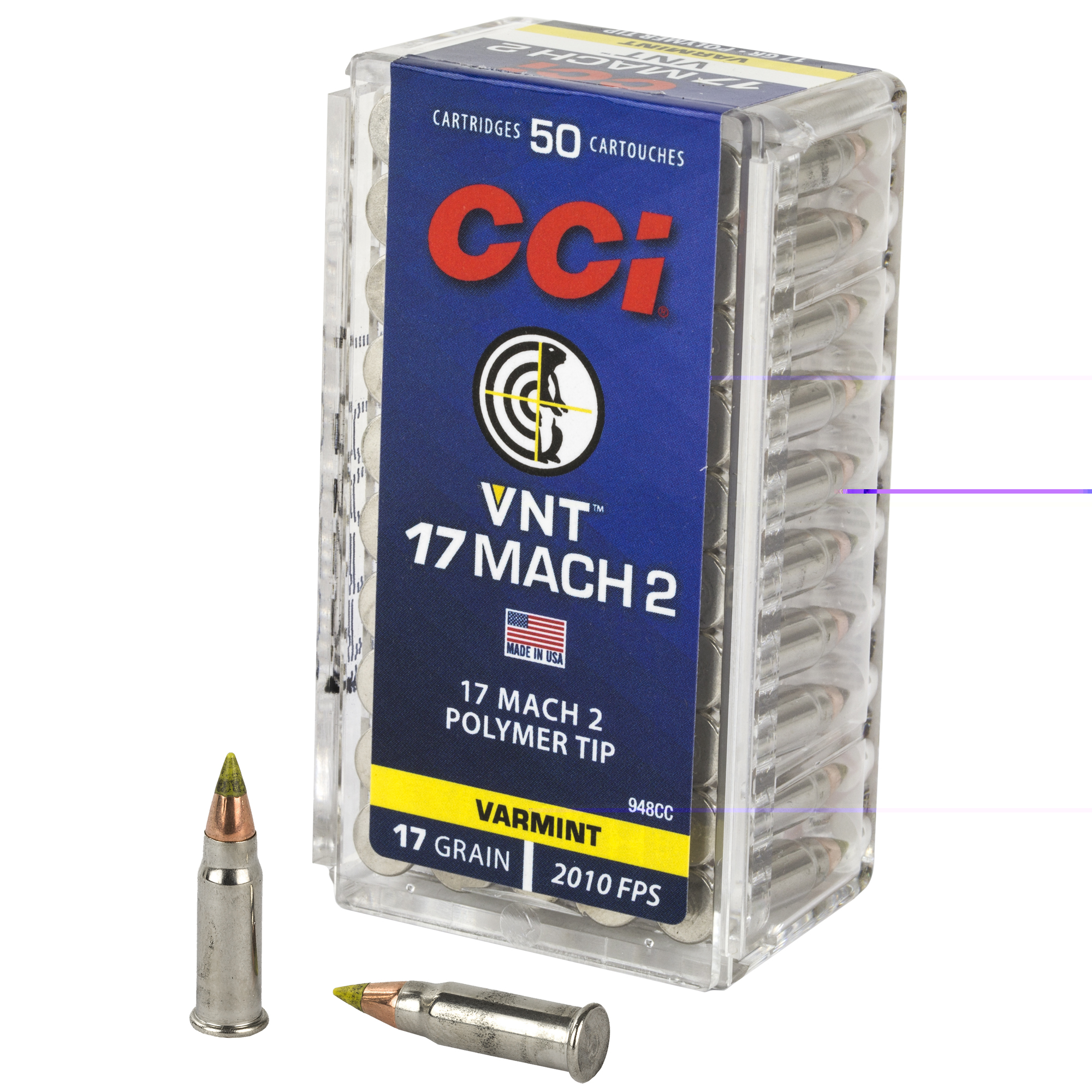 CCi 17 Mach 2 17gr Vrmnt Tip 0