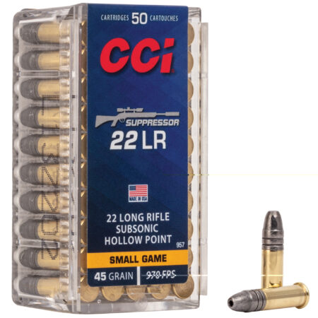 CCi 22 LR Suppressor 45gr Hp 0