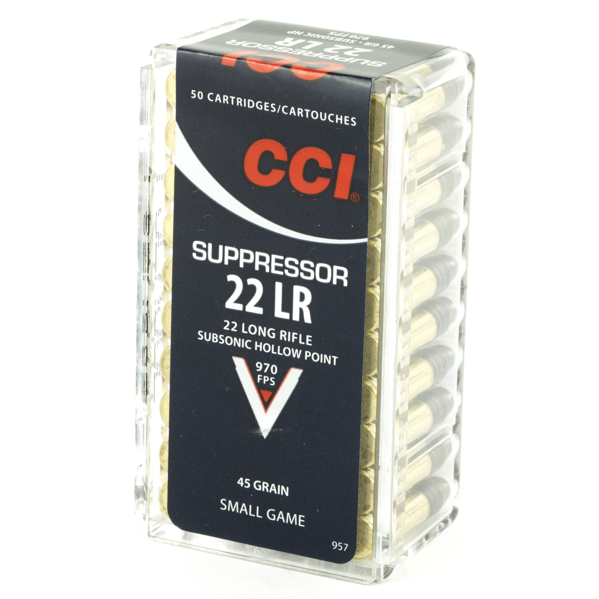 CCi 22 LR Suppressor 45gr Hp 0 - Image 3