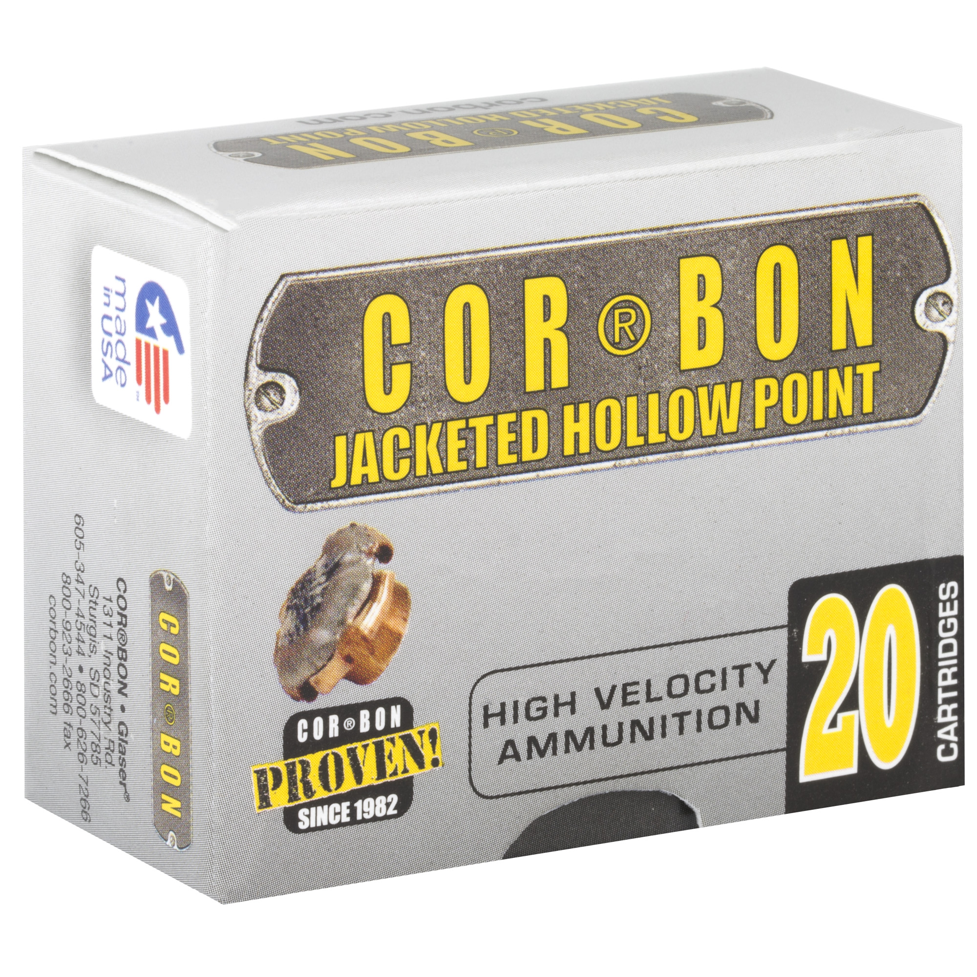 Corbon 9mm+p 125gr JHP - Image 3