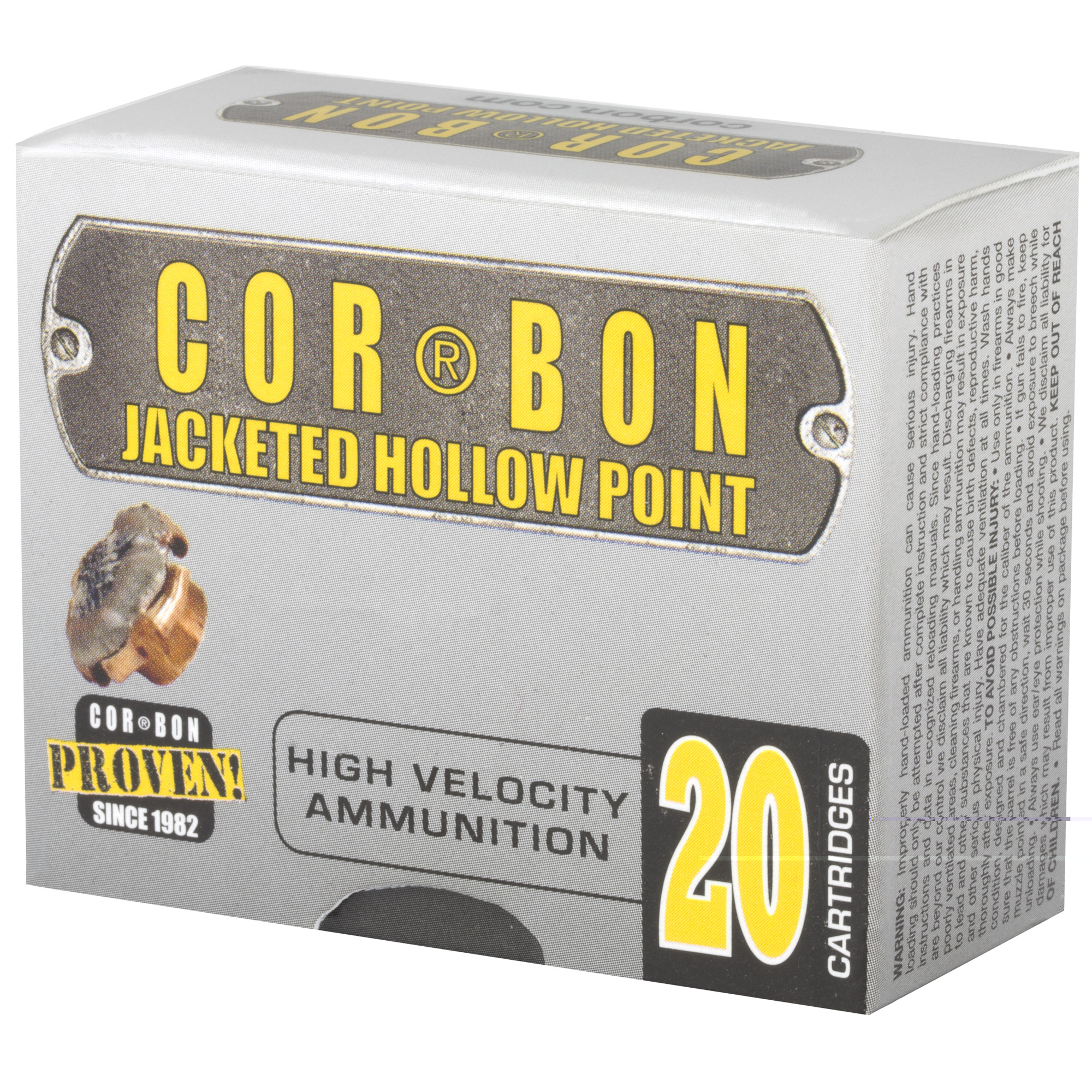 Corbon 9mm+p 125gr JHP - Image 2