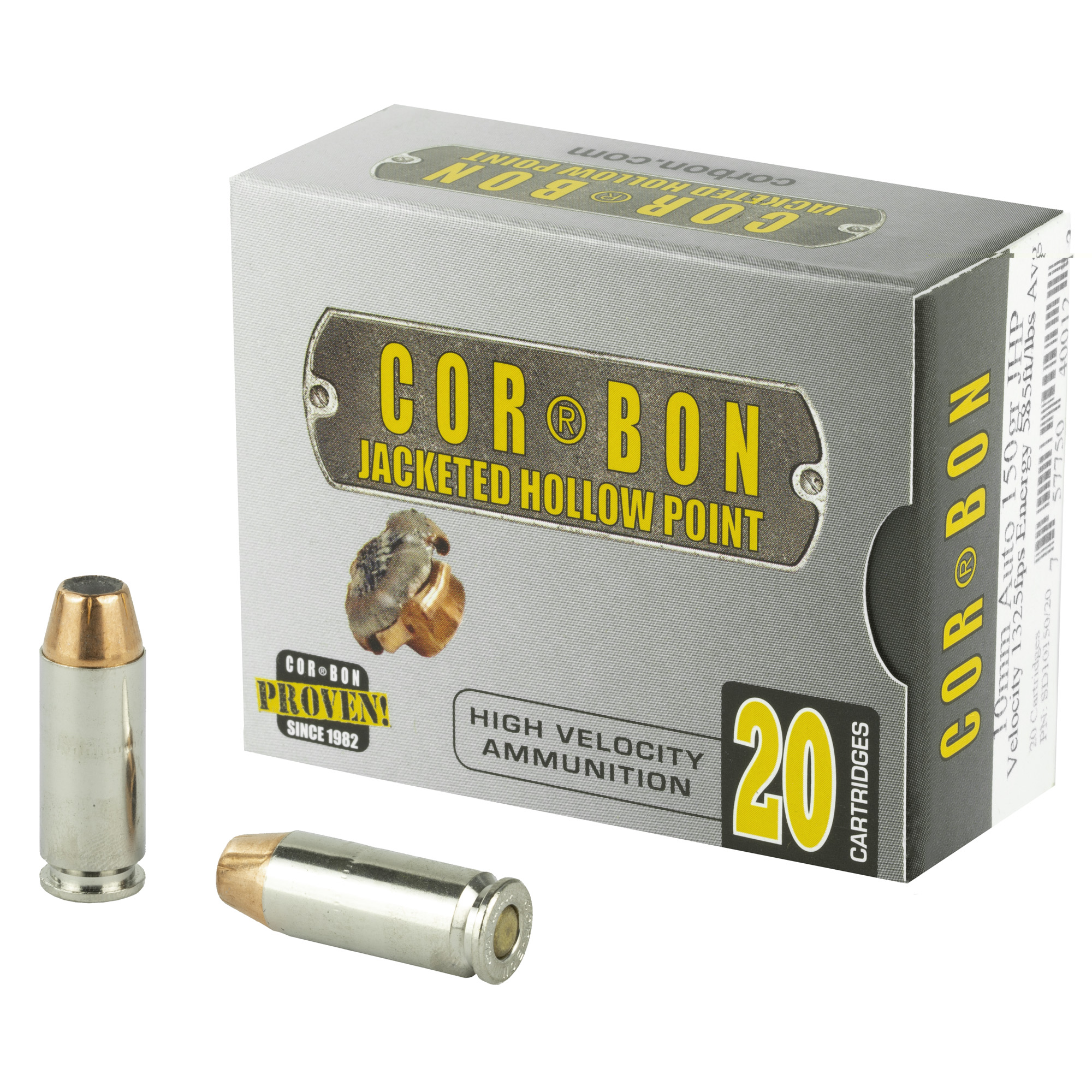 Corbon 10mm 150gr JHP