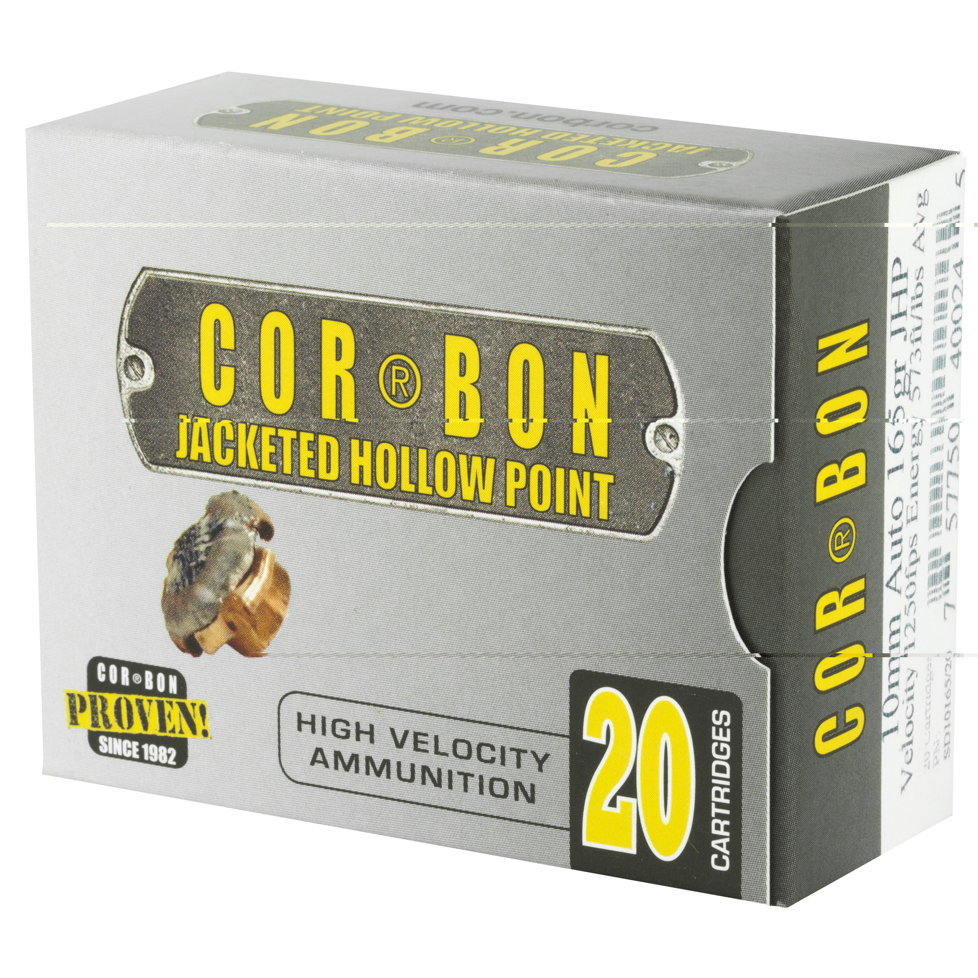 Corbon 10mm 165gr JHP - Image 2