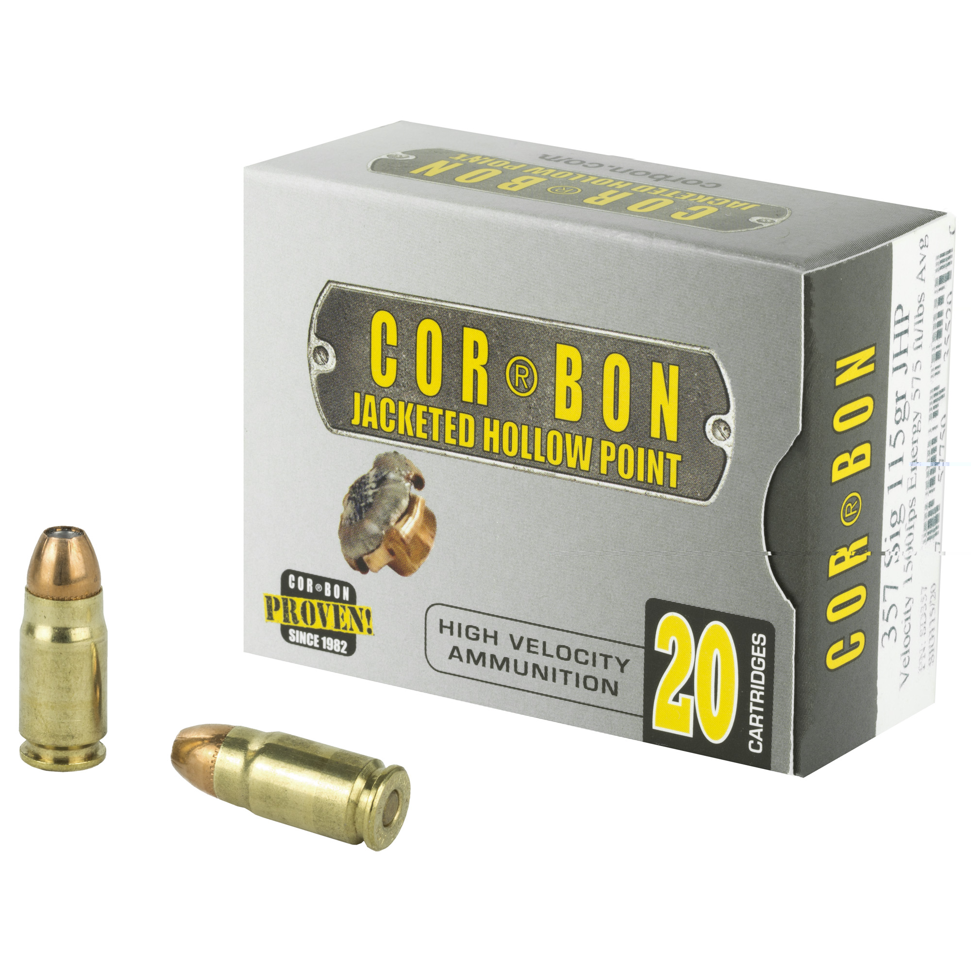 Corbon 357sig 115gr JHP