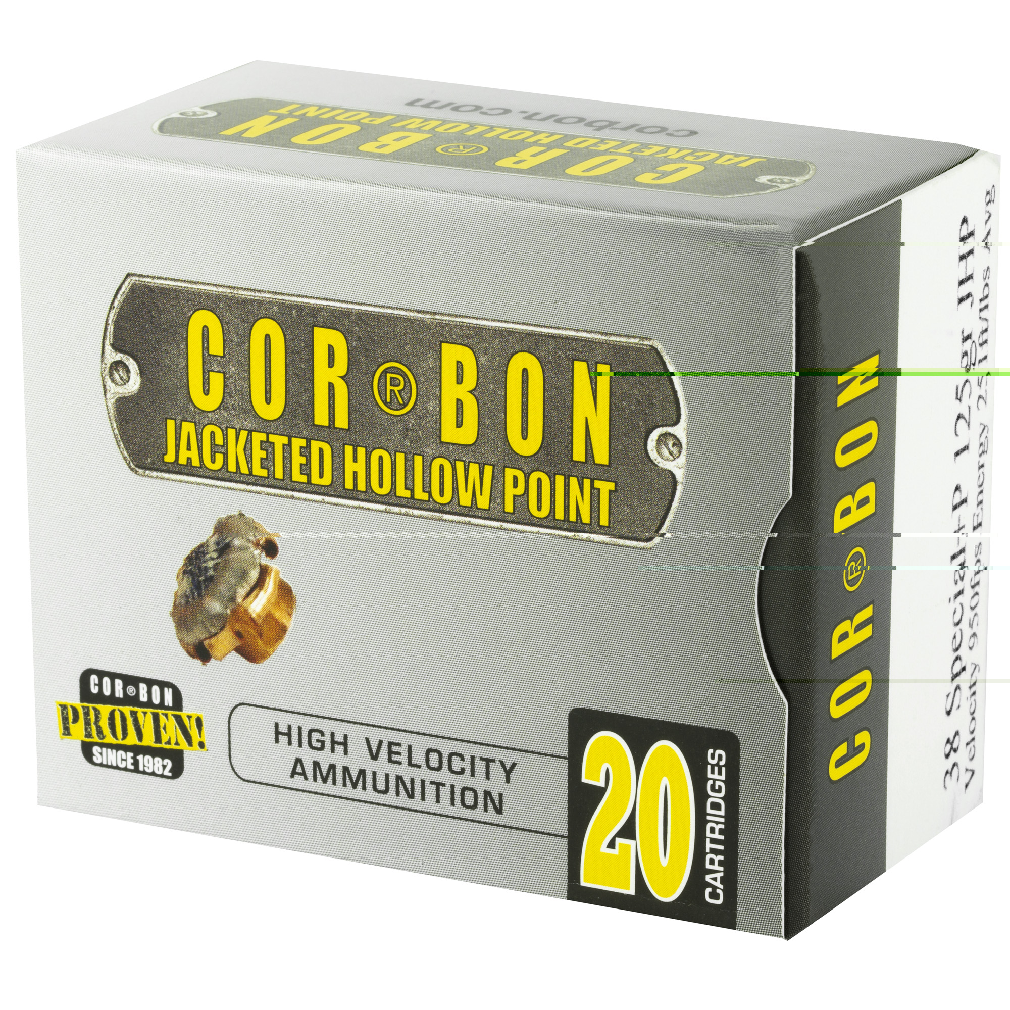 Corbon 38 Special+p 125gr JHP - Image 4