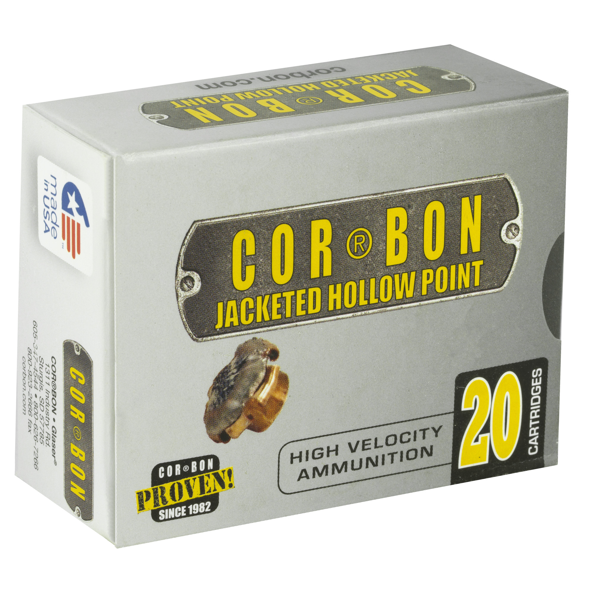 Corbon 45 ACP+p 230gr JHP - Image 3