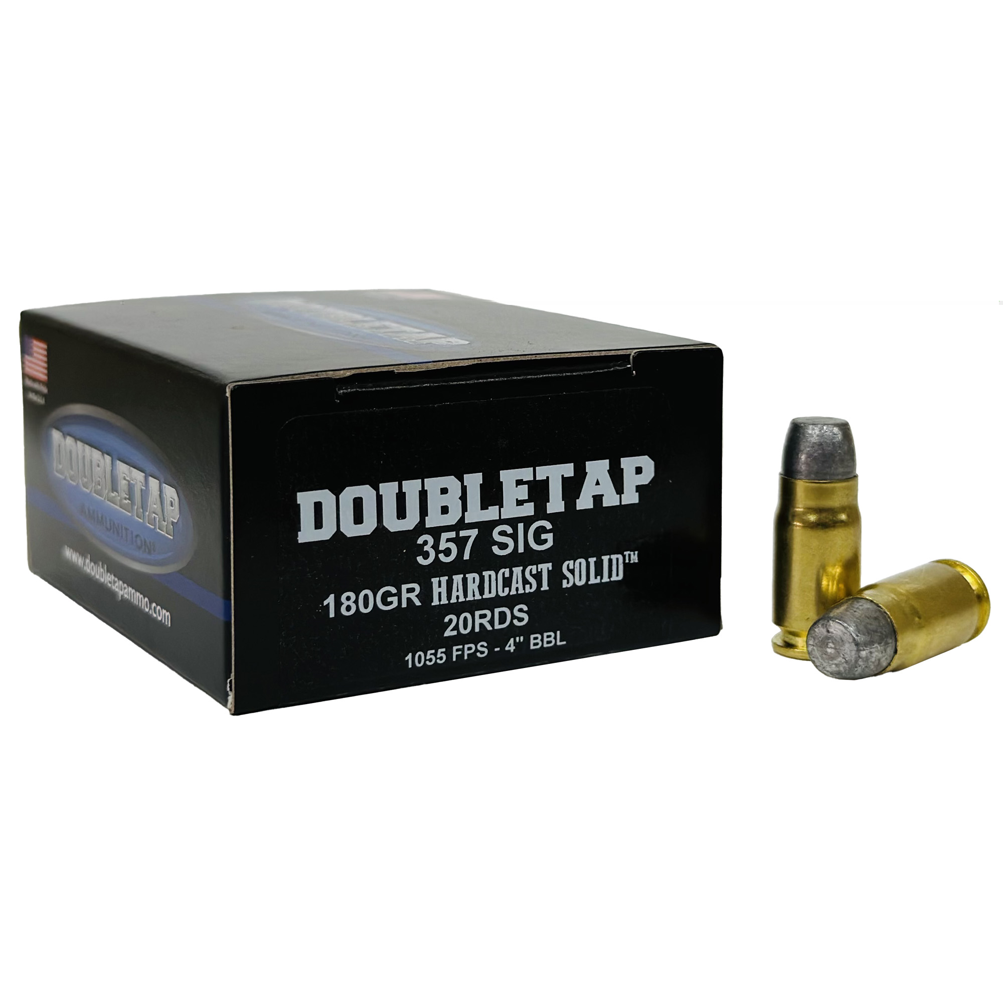 Dbltap 357sig 180gr Hardcast