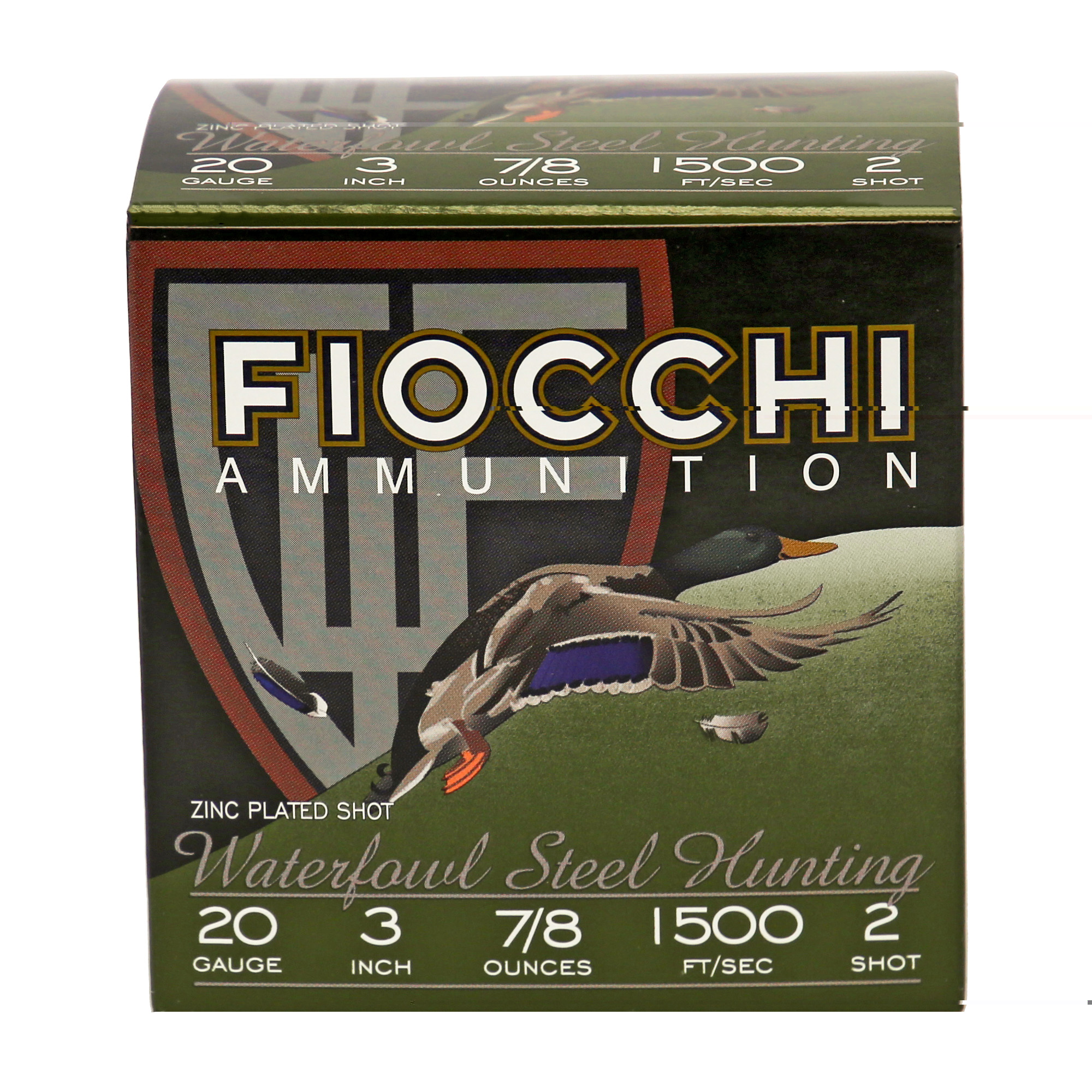 Fiocchi 20ga #2 Flyway Steel