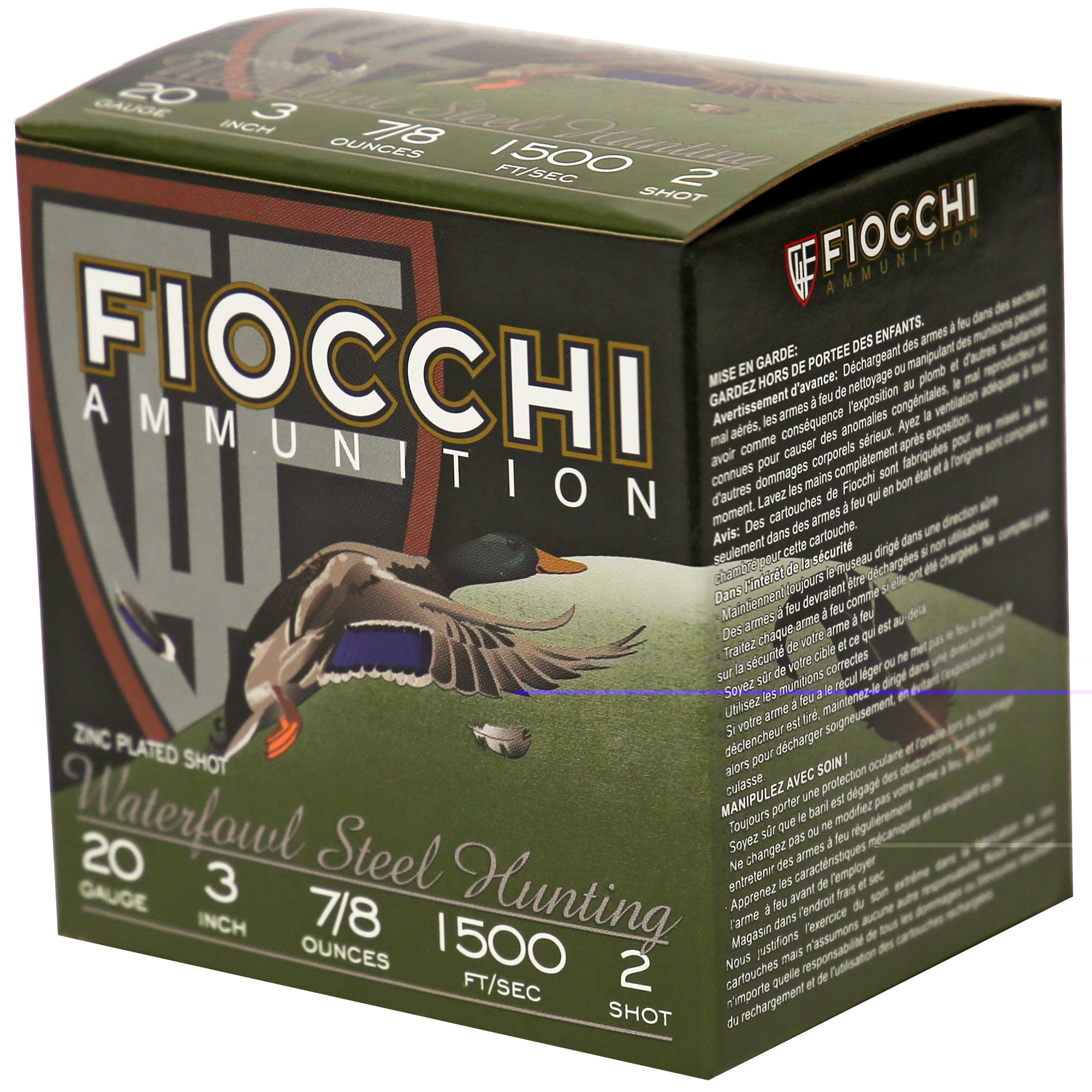 Fiocchi 20ga #2 Flyway Steel - Image 2