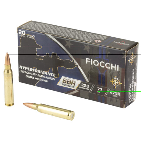 Fiocchi Hypr Sbr 223 Remington 77gr