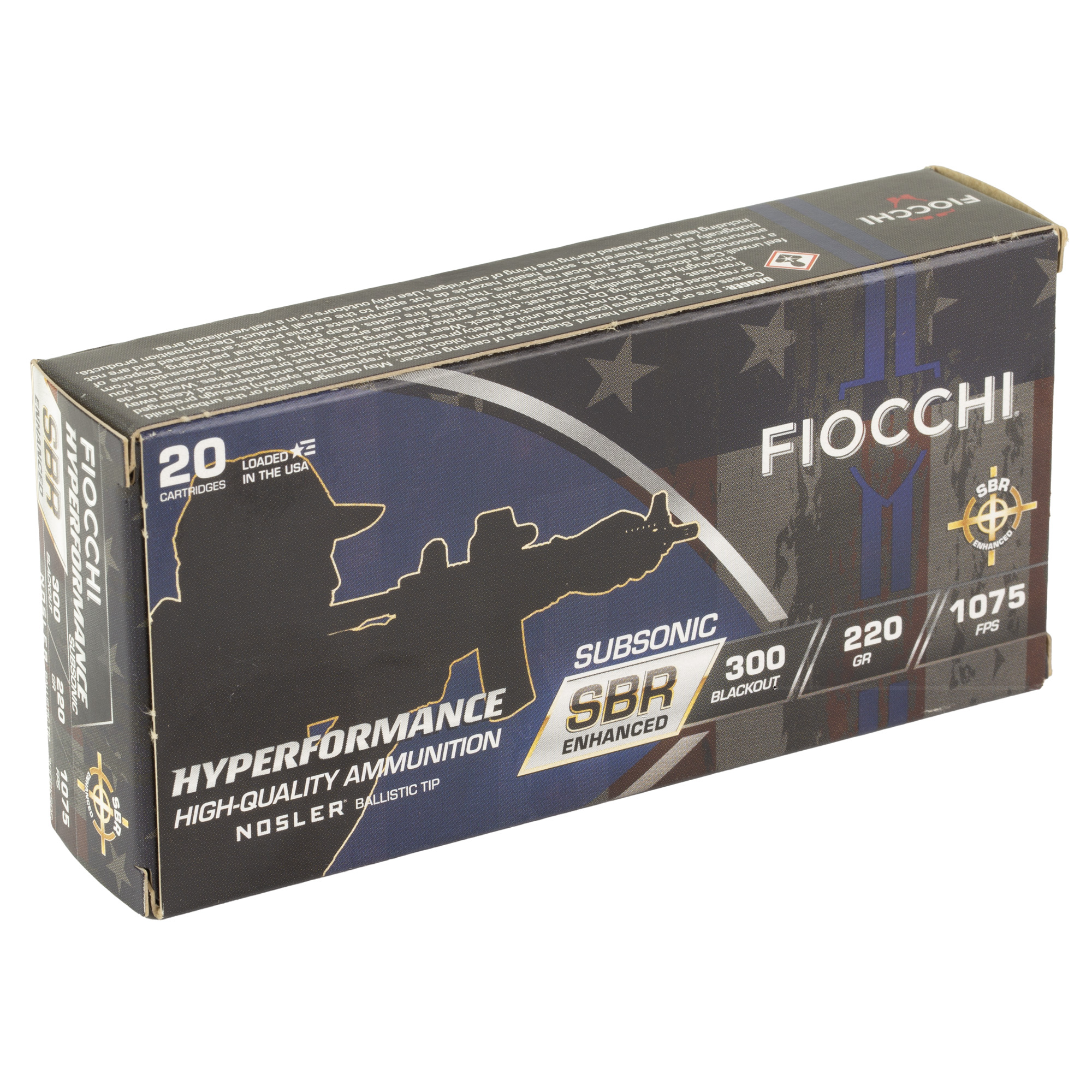 Fiocchi Hypr Sbr 300 Blackout 220gr - Image 2