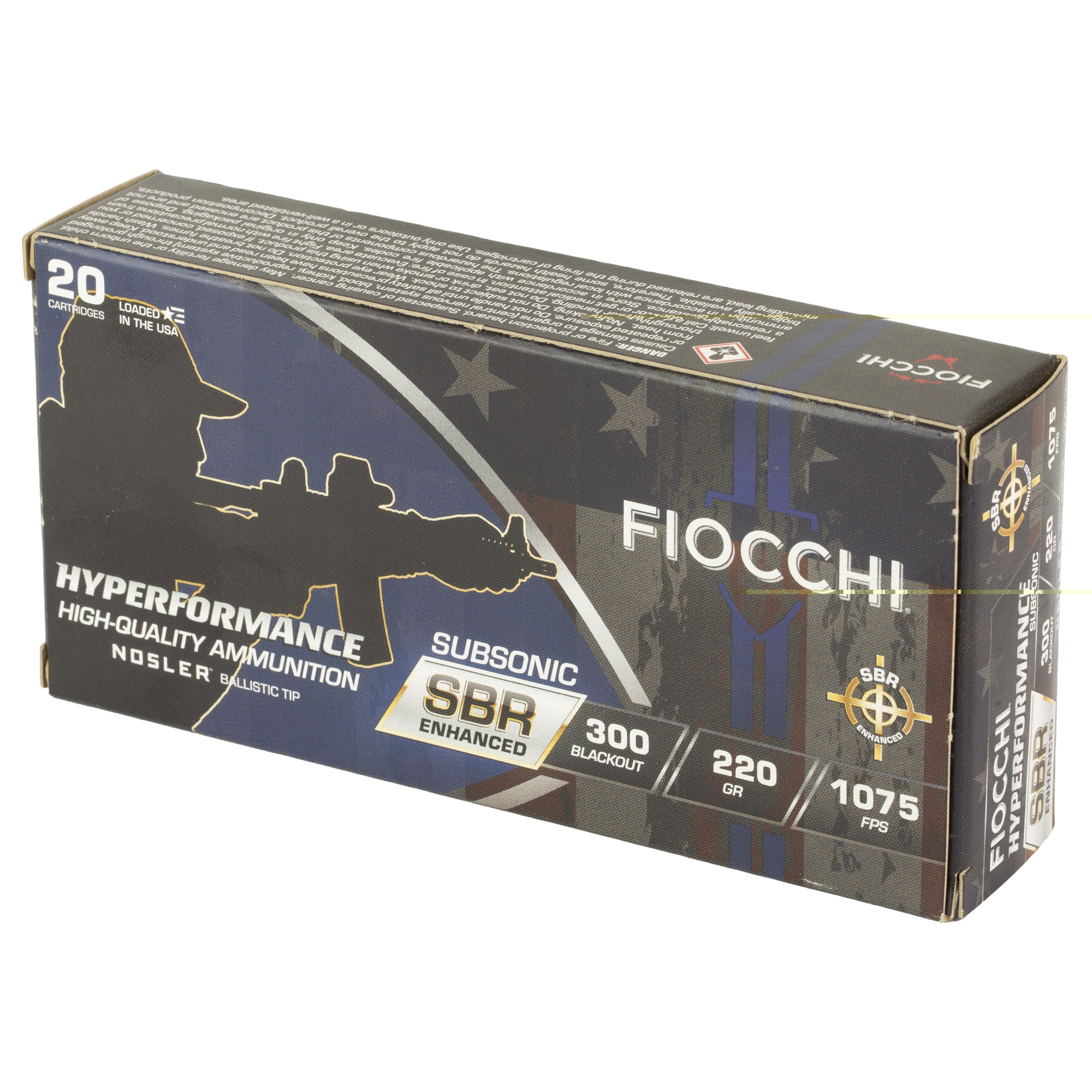 Fiocchi Hypr Sbr 300 Blackout 220gr - Image 3