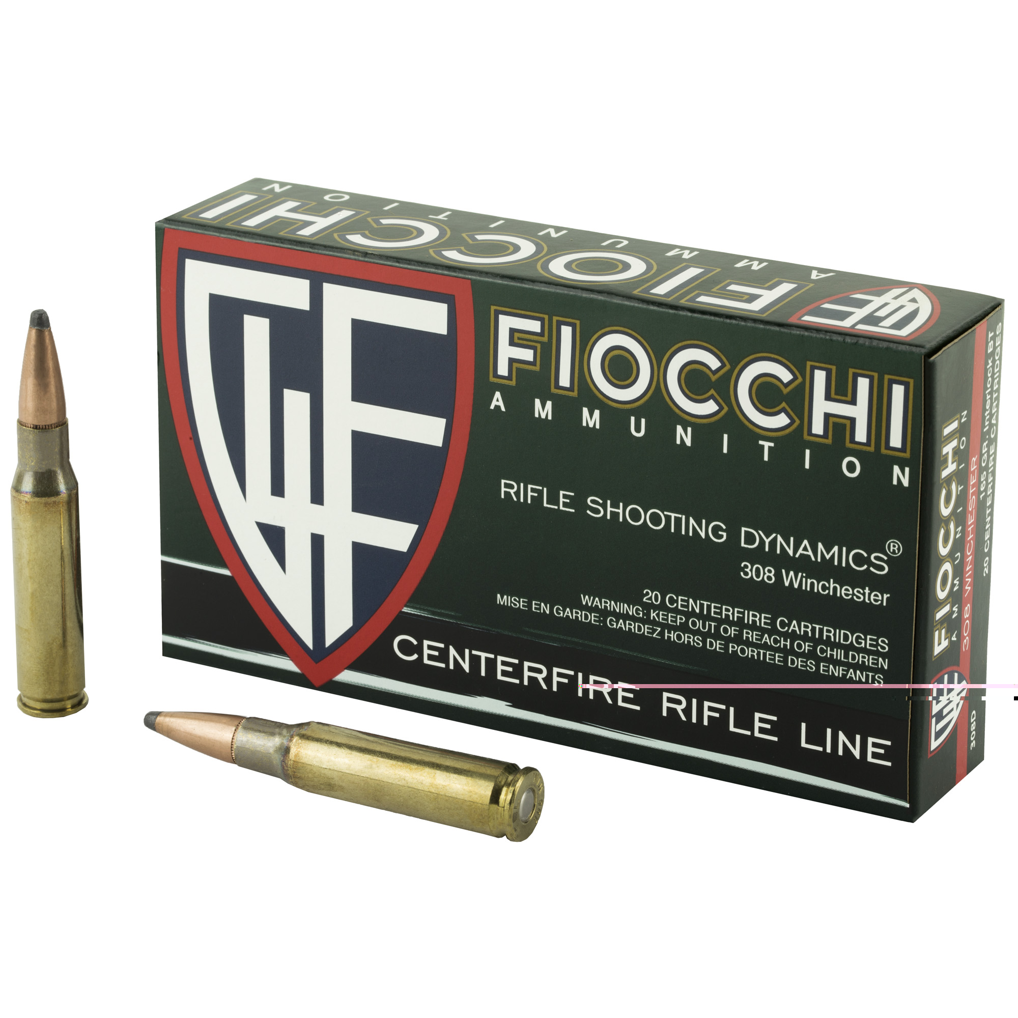 Fiocchi 308 Winchester 165gr Int Btsp