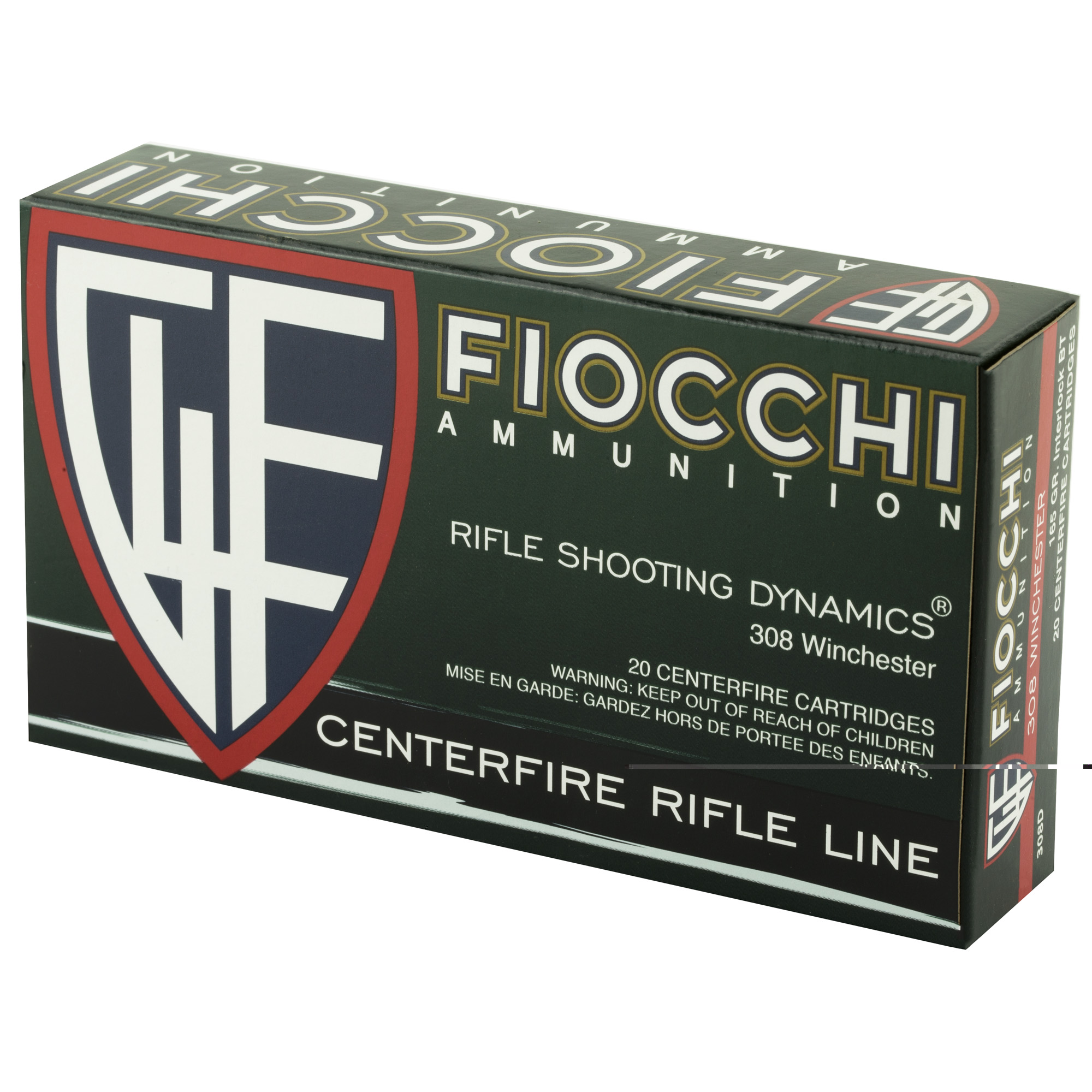 Fiocchi 308 Winchester 165gr Int Btsp - Image 2