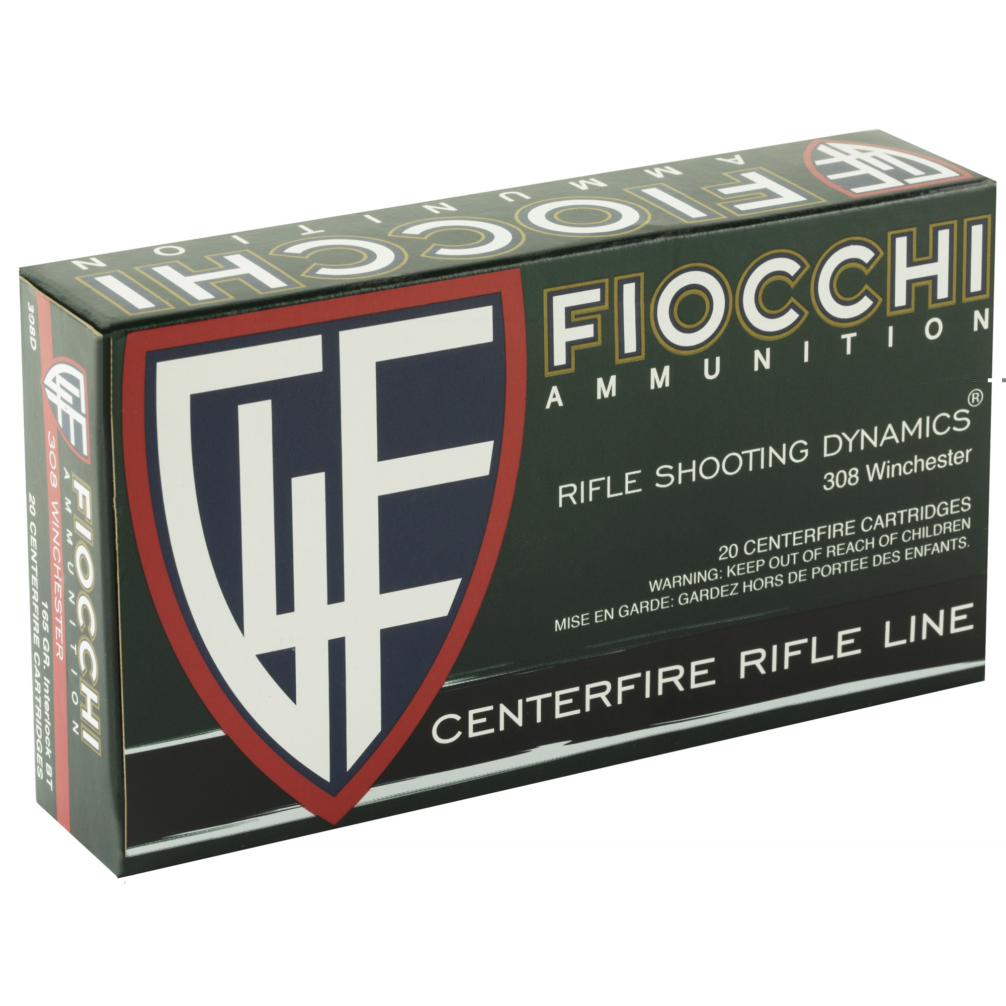 Fiocchi 308 Winchester 165gr Int Btsp - Image 4