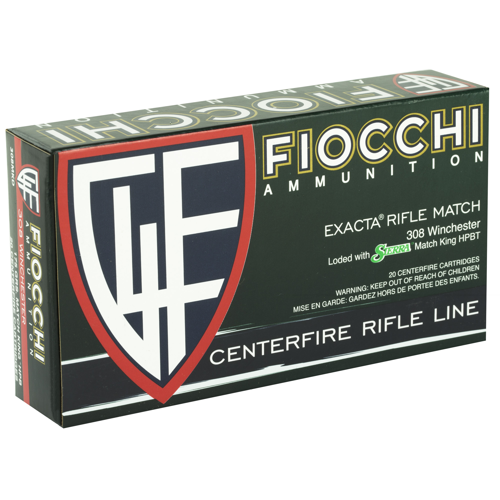 Fiocchi 308 Winchester 175gr Hpbt Mk - Image 2