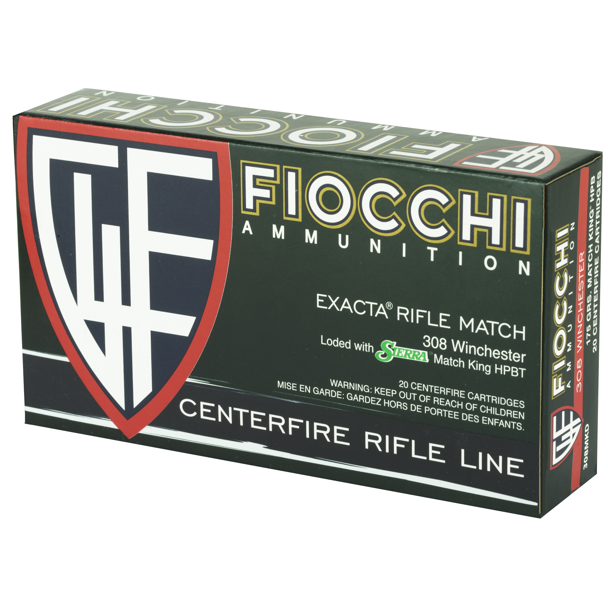 Fiocchi 308 Winchester 175gr Hpbt Mk - Image 3