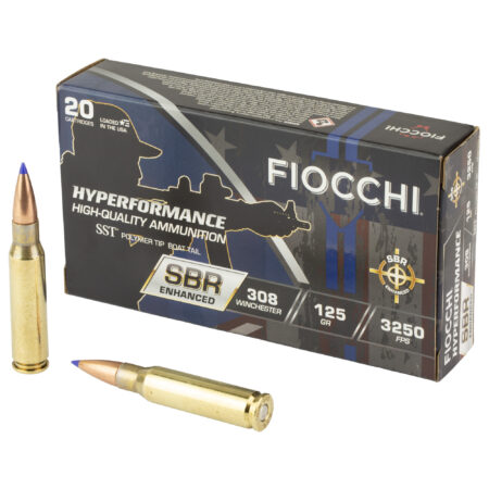Fiocchi Hypr Sbr 308 Winchester 125gr