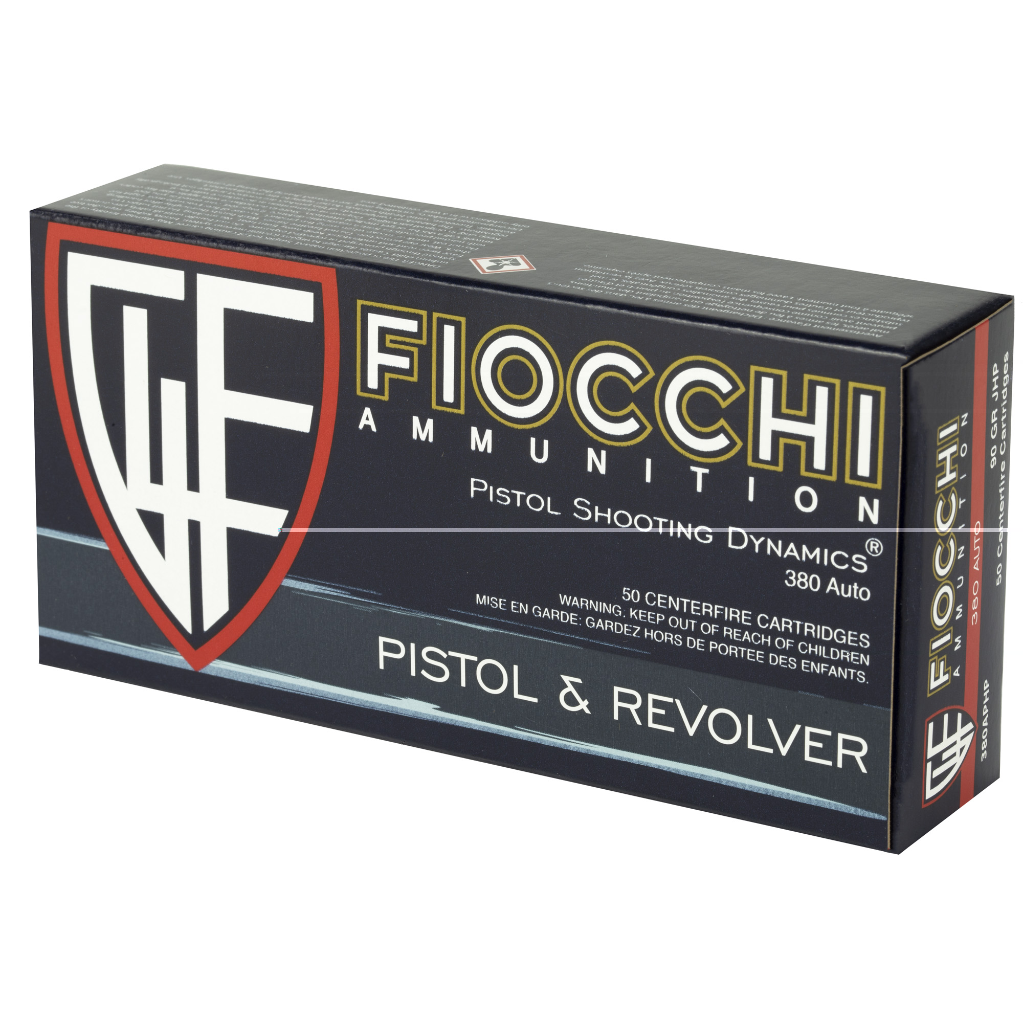 Fiocchi 380 ACP 90gr JHP - Image 3
