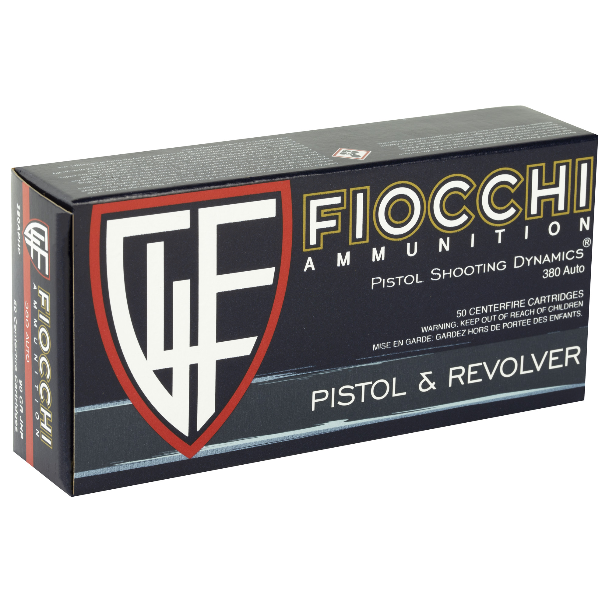 Fiocchi 380 ACP 90gr JHP - Image 2