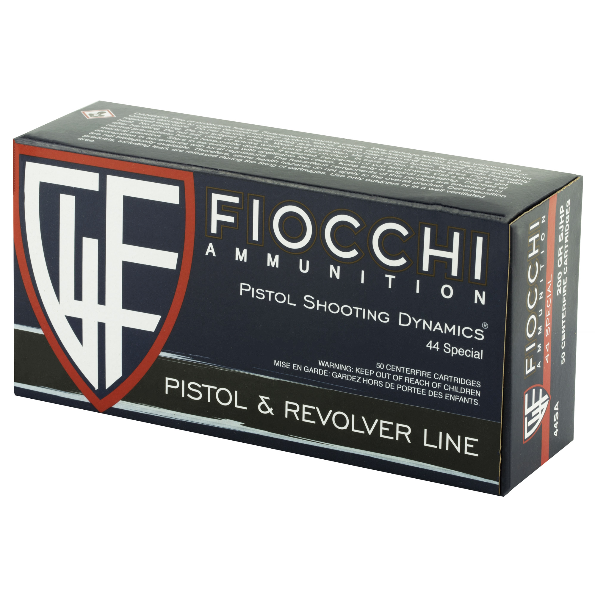Fiocchi 44spl 200gr SJHP - Image 2