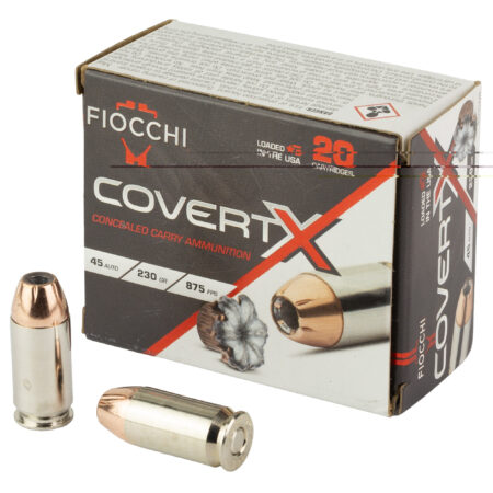 Fiocchi Covert X 45 ACP 230gr
