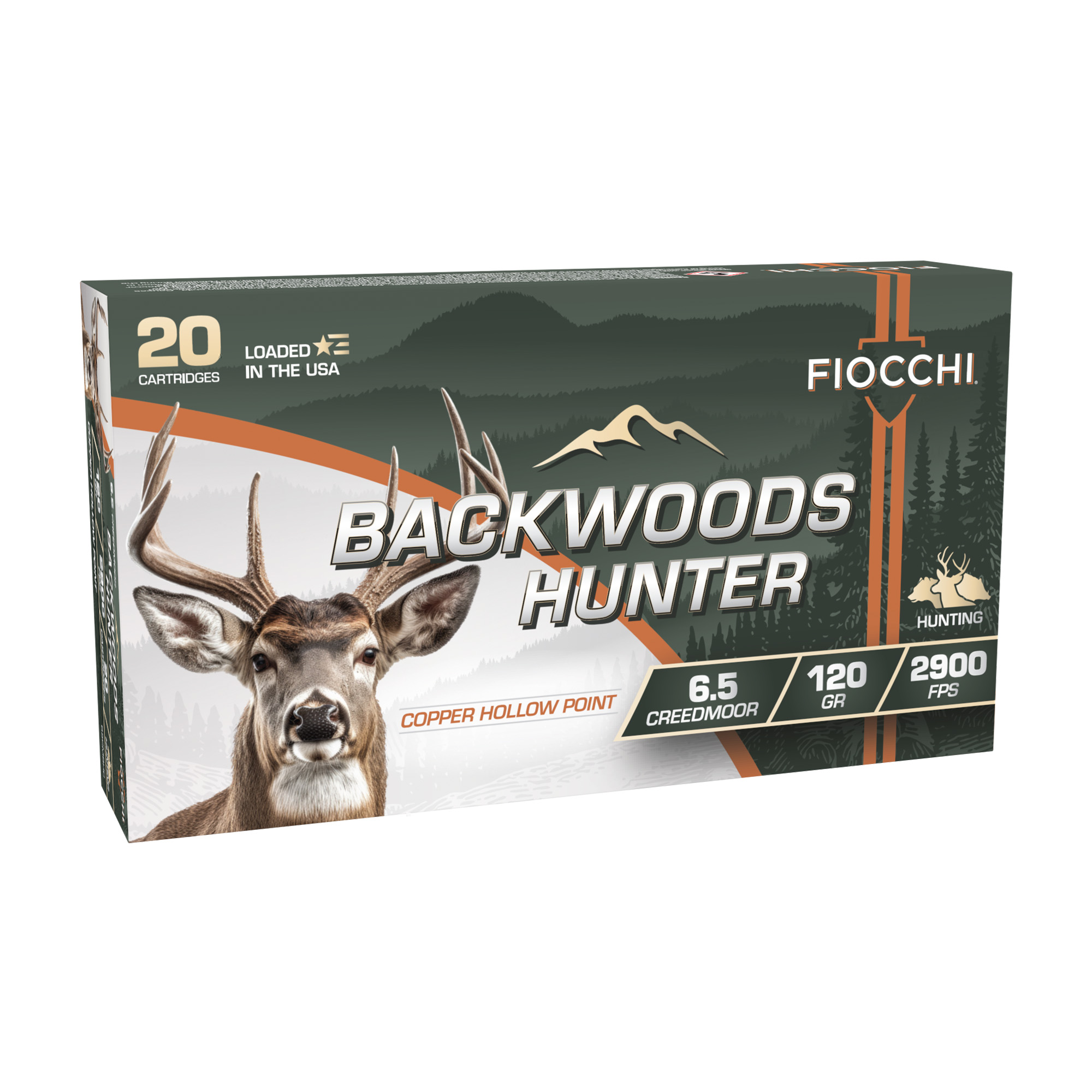 Fiocchi Bkwd Hntr 6.5 Creedmoormoor 120gr