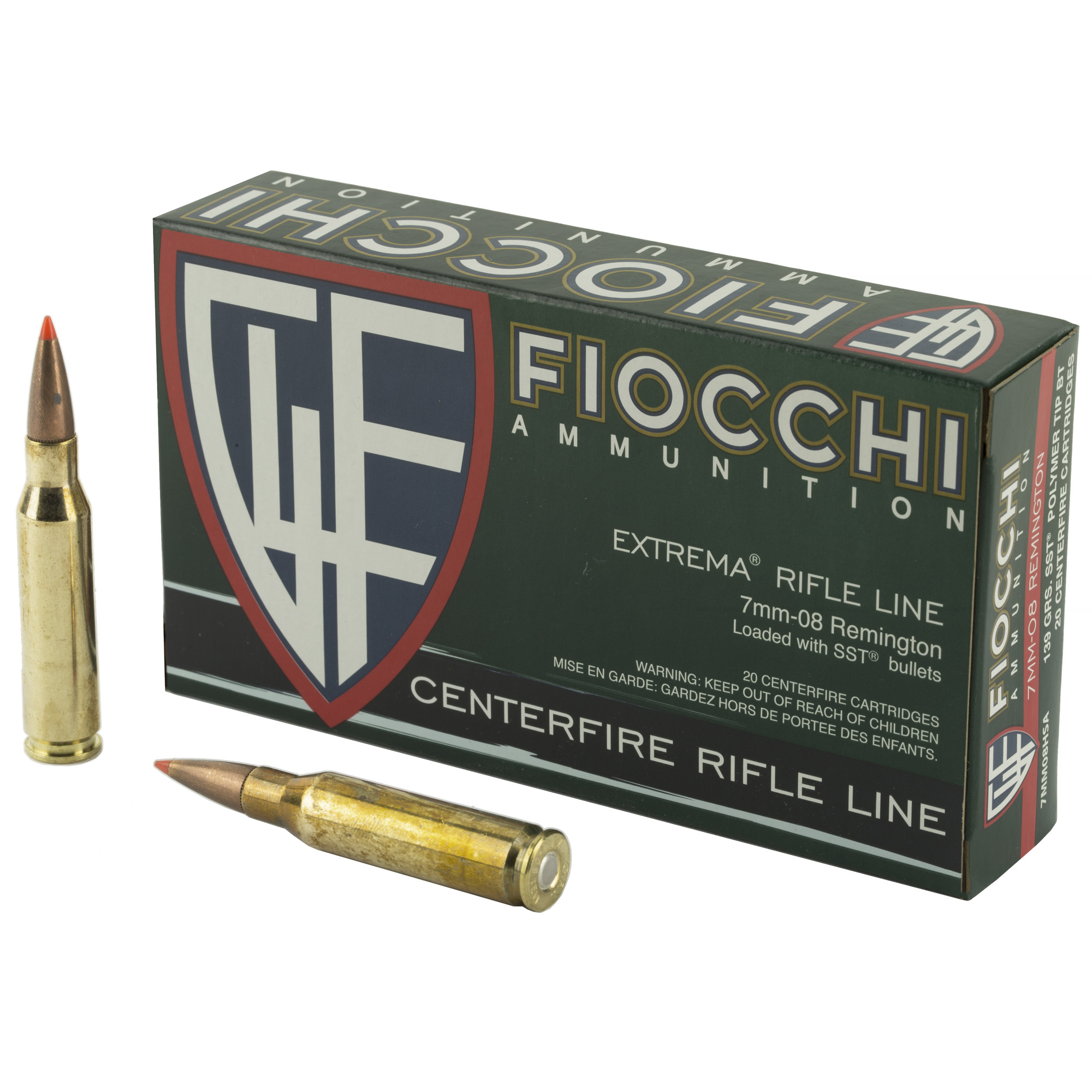 Fiocchi 7mm-08Remington 139gr Sst