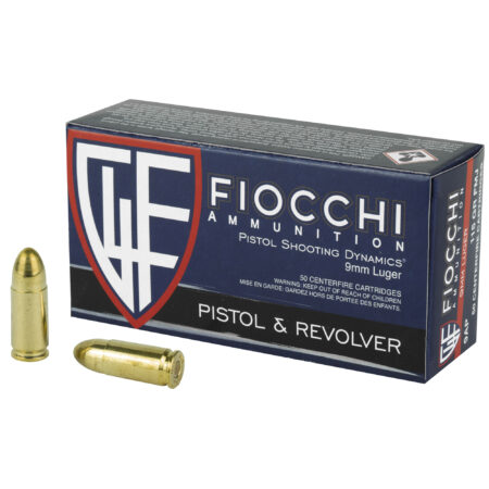 Fiocchi 9mm 115gr FMJ