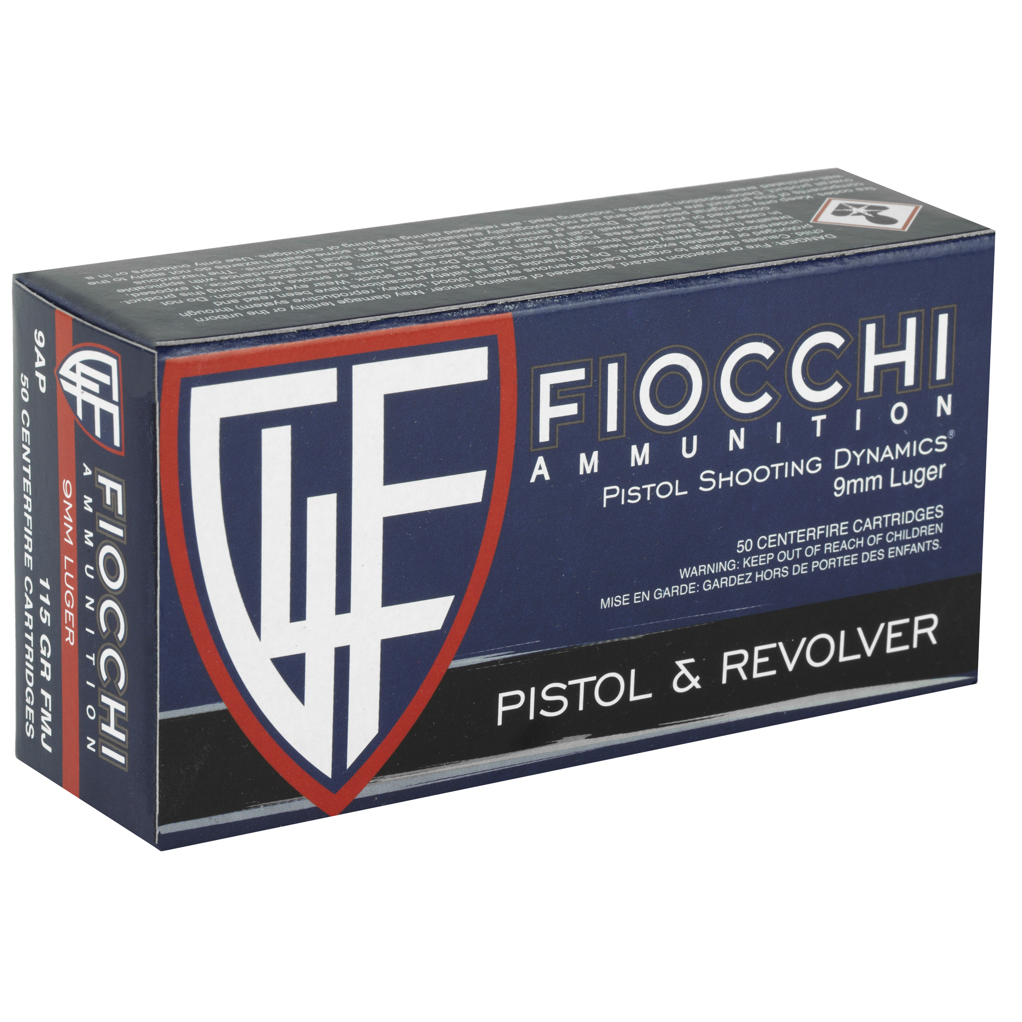 Fiocchi 9mm 147gr FMJ - Image 4