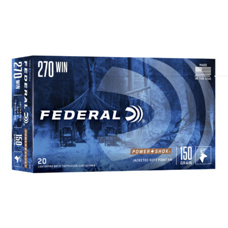 Federal Pwrshk 270Winchester 150gr Sp Rn