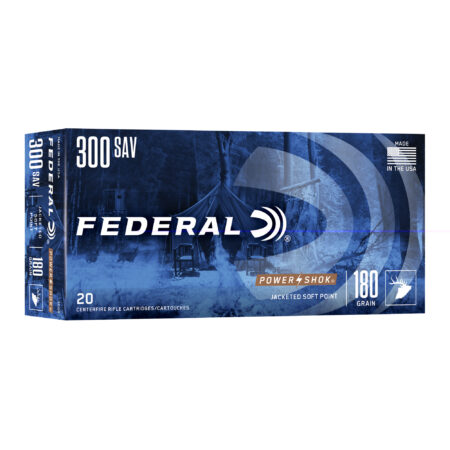 Federal Pwrshk 300 Savage 180gr Sp