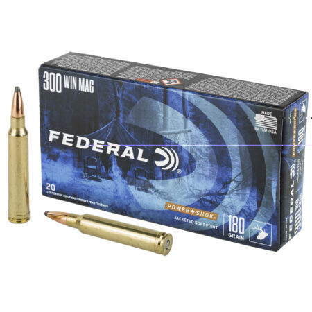 Federal Pwrshk 300 Winchester 180gr Sp