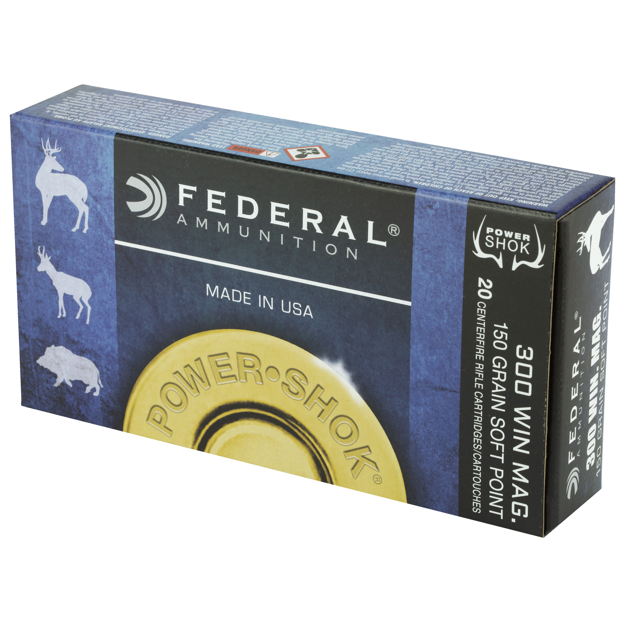 Federal Pwrshk 300 Winchester 150gr Sp - Image 4