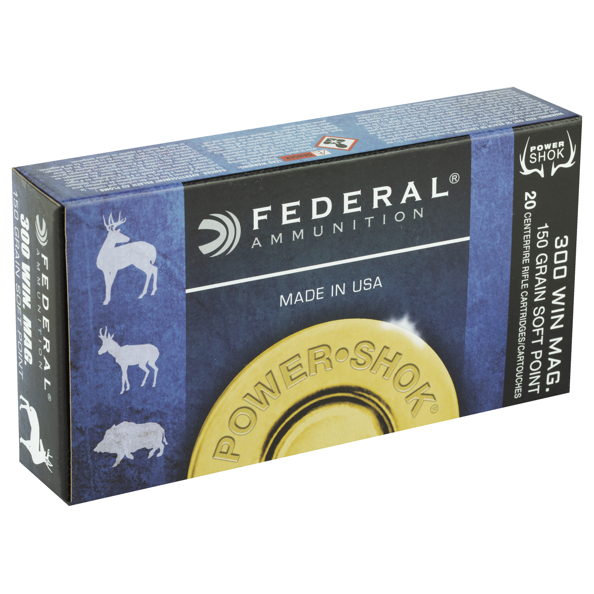 Federal Pwrshk 300 Winchester 150gr Sp - Image 2