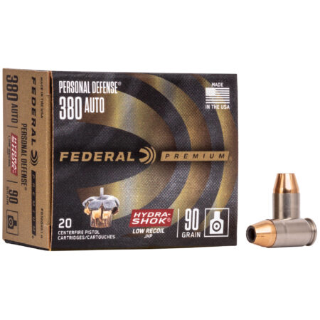 Federal Pd Hydra-shk 380 ACP 90gr