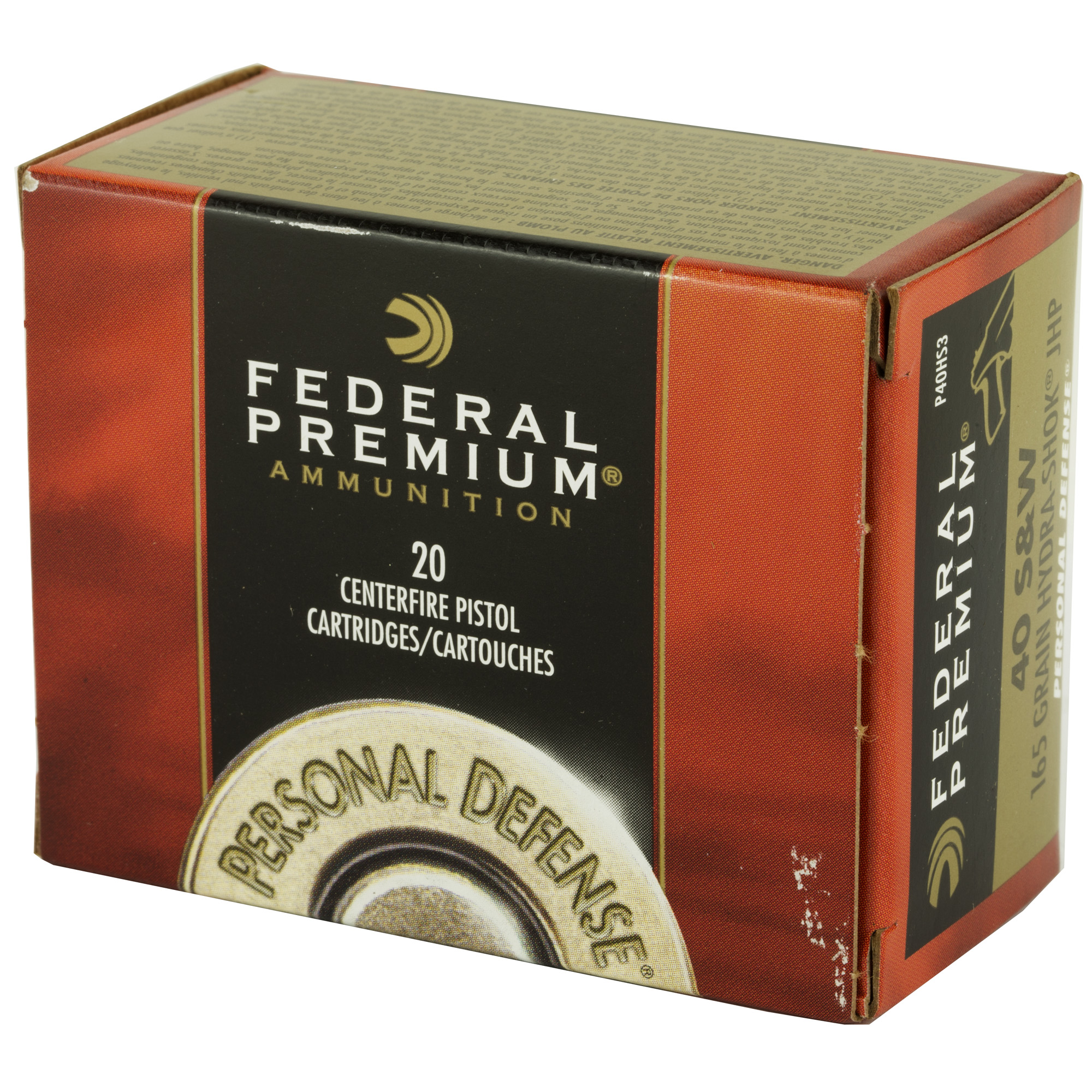 Federal Hydra-shok 40 S&W 165gr - Image 2