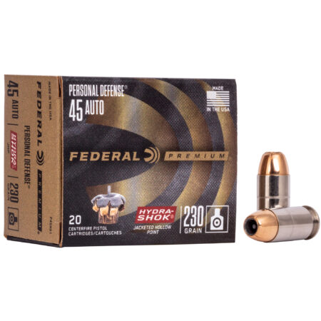 Federal Hydra-shok 45 ACP 230gr Hp