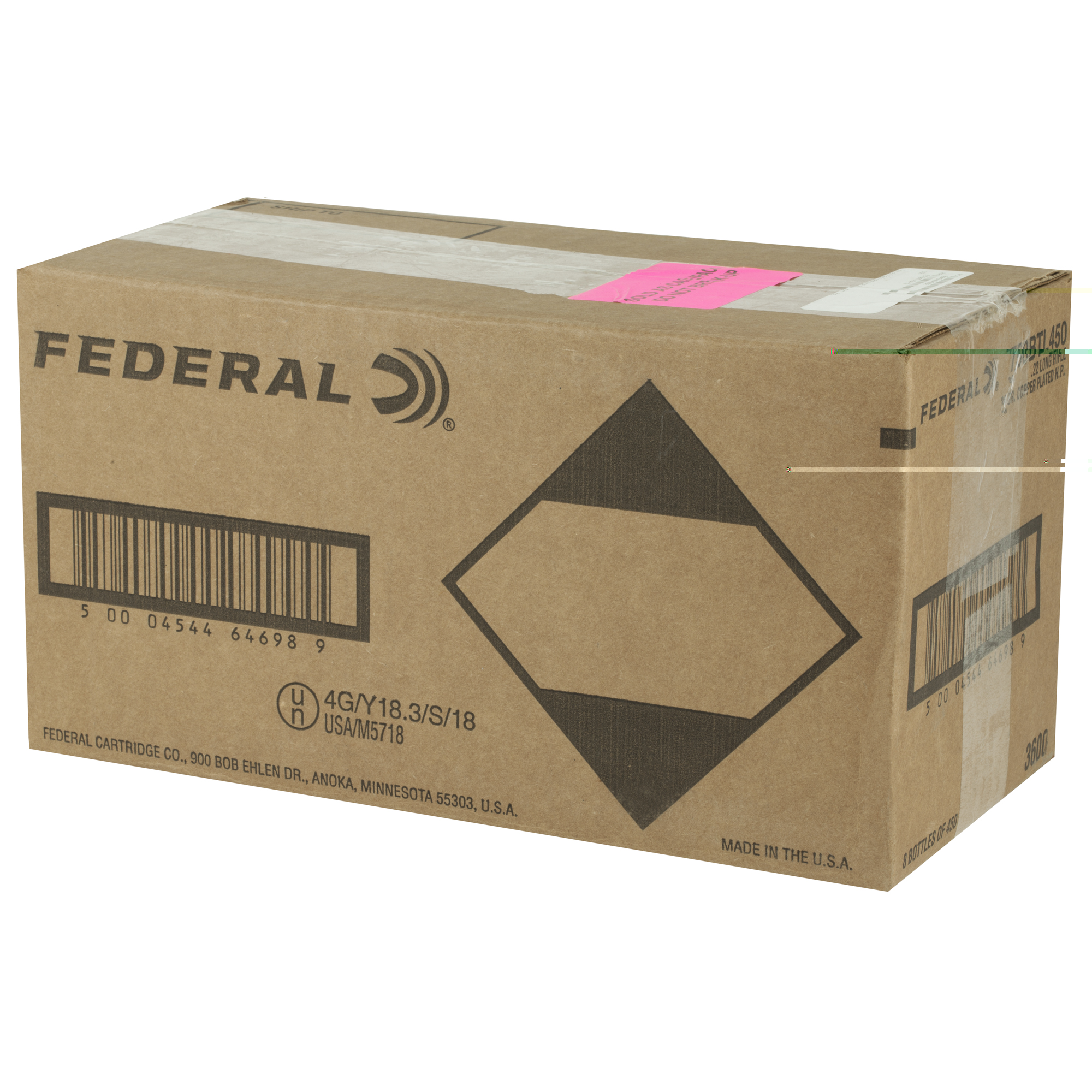 Federal 22 LR 36gr Cphp Byob Btl 8x 450ct - Image 3