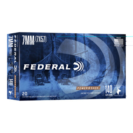 Federal Pwrshk 7mmmau 140gr Sp